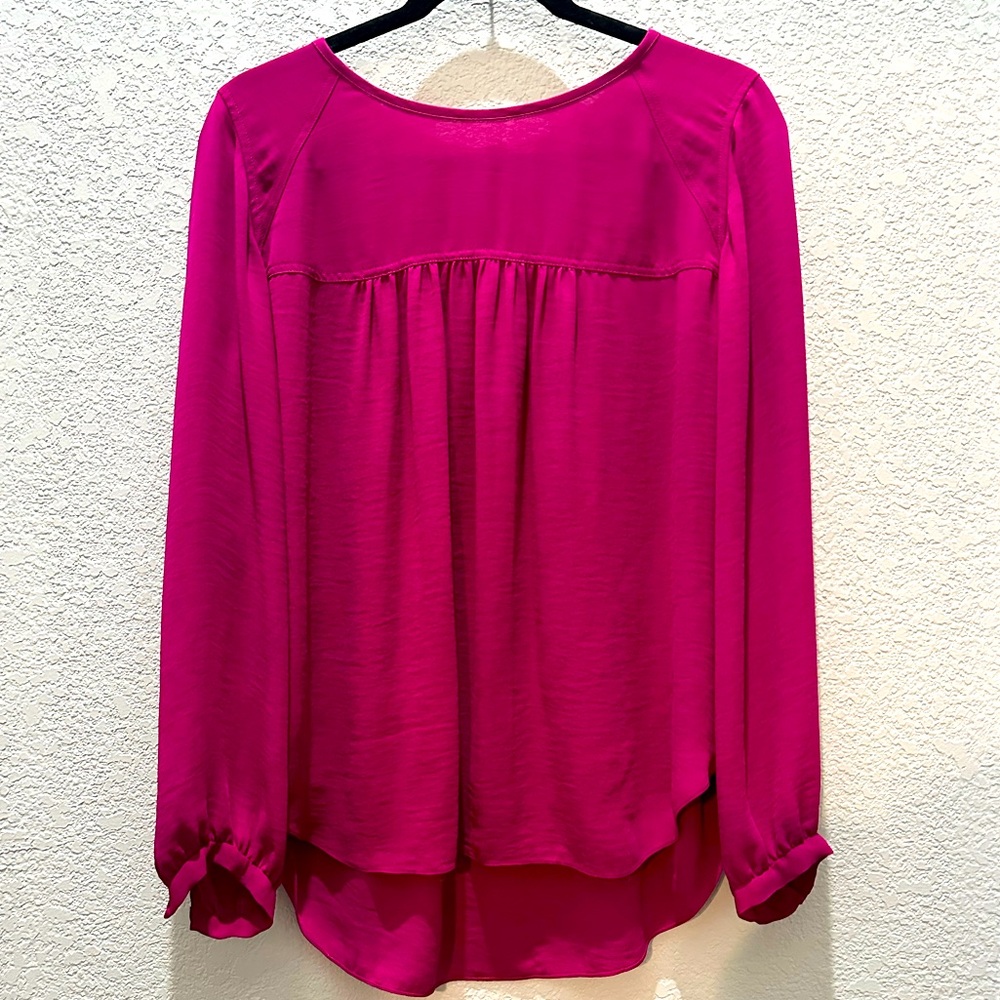 Rebecca Taylor Berry Pink Blouse